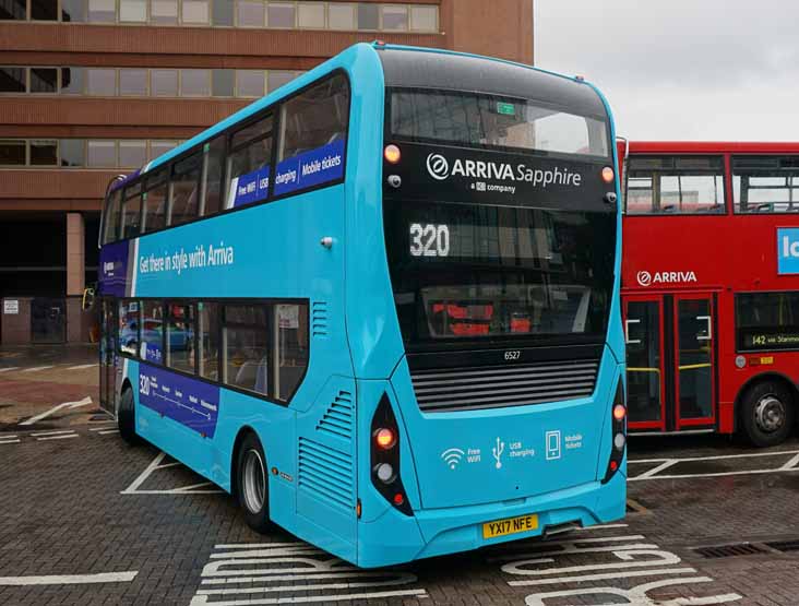 Arriva Kent Thameside ADL Enviro400MMC 6527 Sapphire